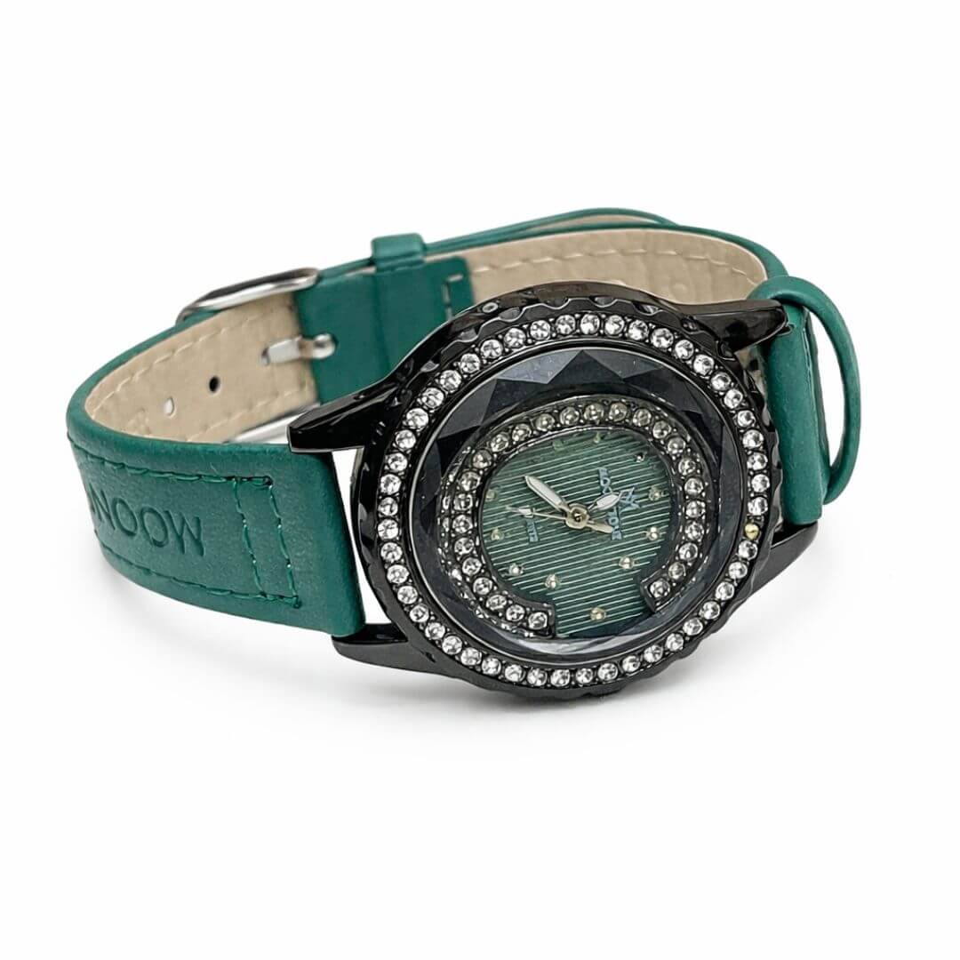 Emerald Crystal Watch (Green)